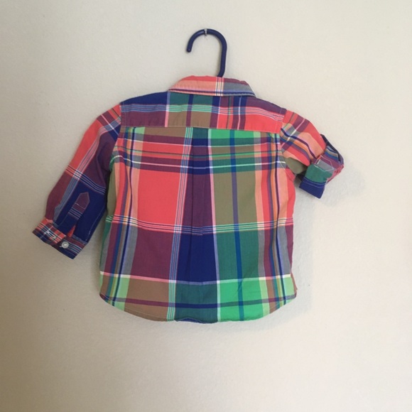 Ralph Lauren baby boy long sleeve shirt - Picture 2 of 6
